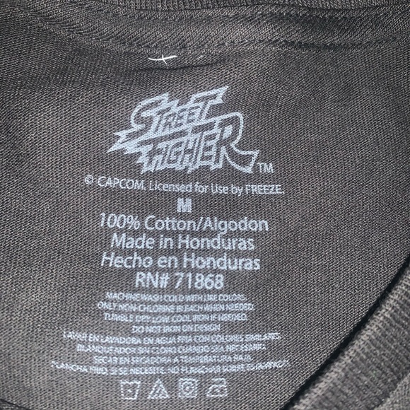 Street fighter Ryu hadouken T-shirt - Picture 3 of 4